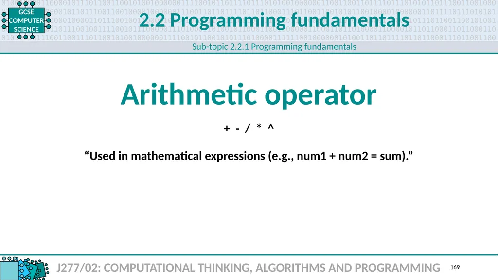 1.1 1 1.1 Systems architecture J277/01: COMPUTER - slide 169 of 242