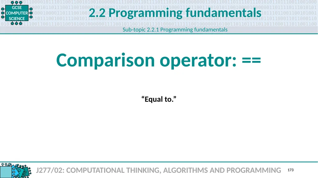 1.1 1 1.1 Systems architecture J277/01: COMPUTER - slide 173 of 242