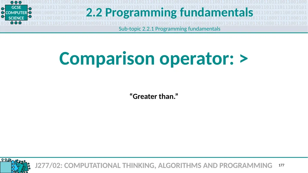 1.1 1 1.1 Systems architecture J277/01: COMPUTER - slide 177 of 242