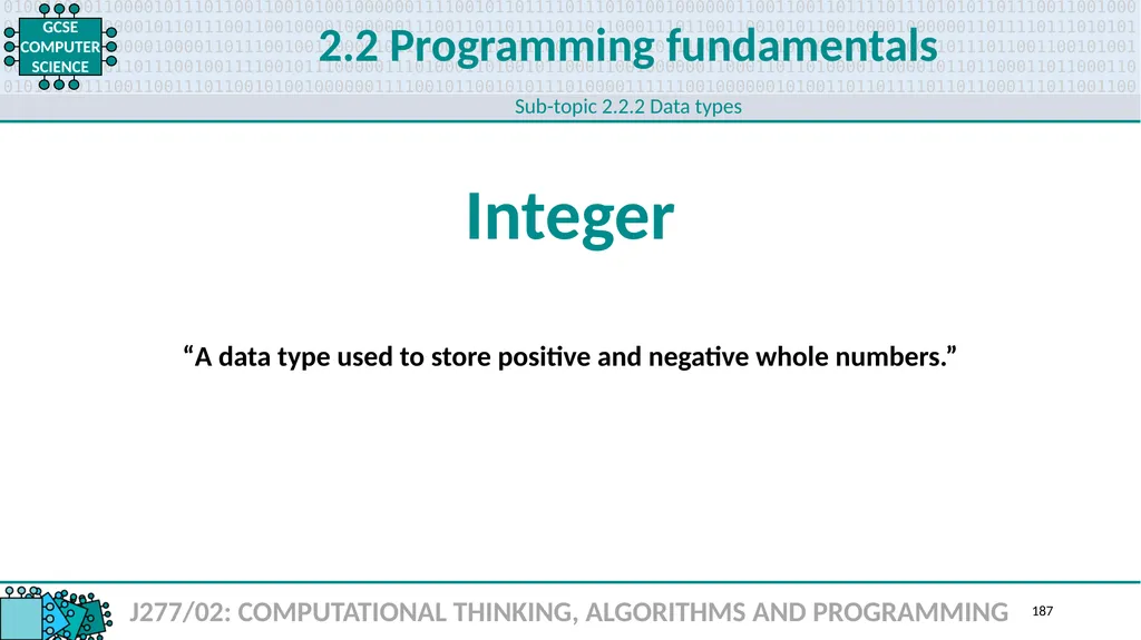 1.1 1 1.1 Systems architecture J277/01: COMPUTER - slide 187 of 242
