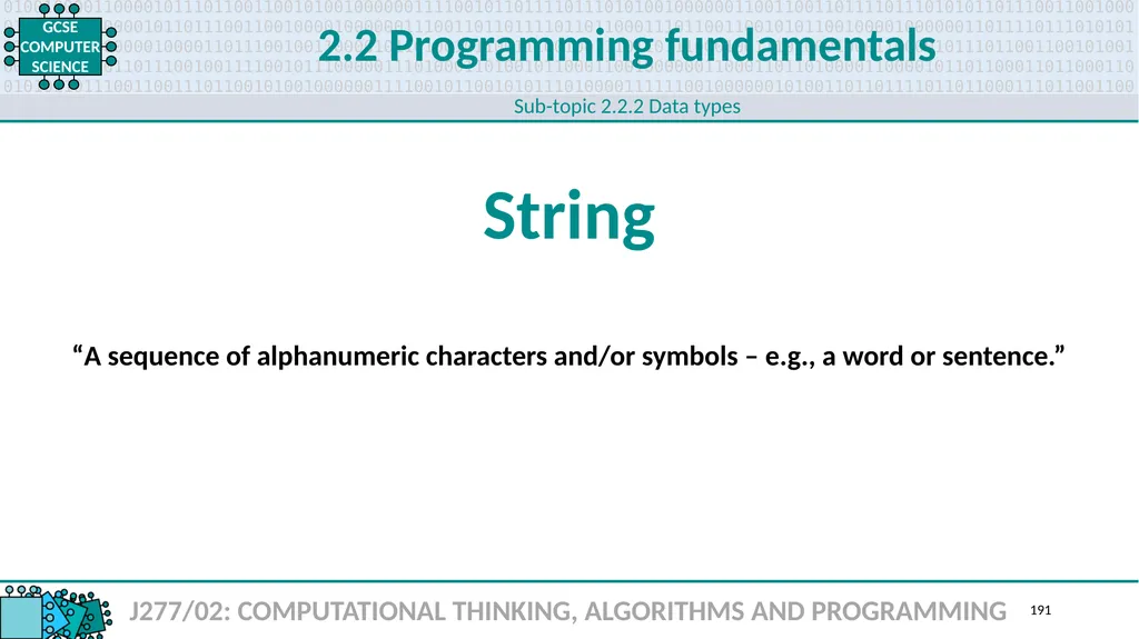 1.1 1 1.1 Systems architecture J277/01: COMPUTER - slide 191 of 242