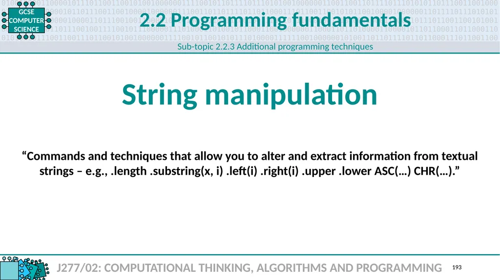 1.1 1 1.1 Systems architecture J277/01: COMPUTER - slide 193 of 242