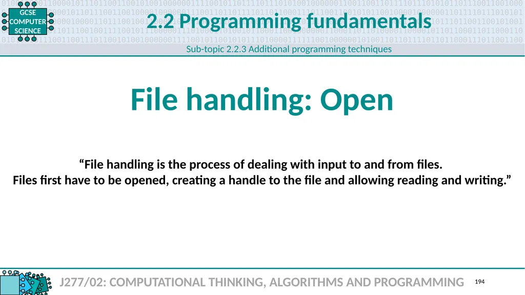 1.1 1 1.1 Systems architecture J277/01: COMPUTER - slide 194 of 242