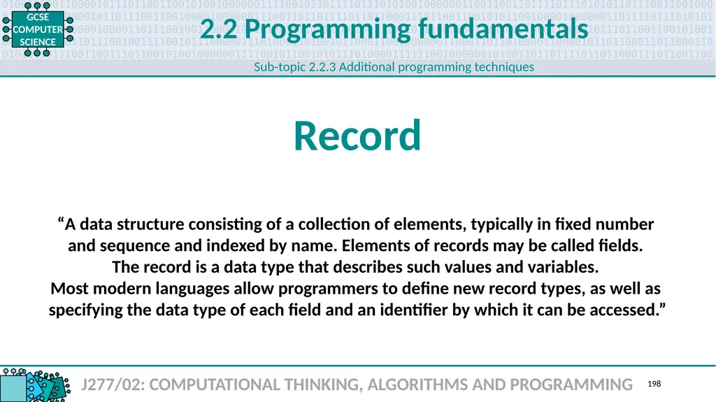 1.1 1 1.1 Systems architecture J277/01: COMPUTER - slide 198 of 242