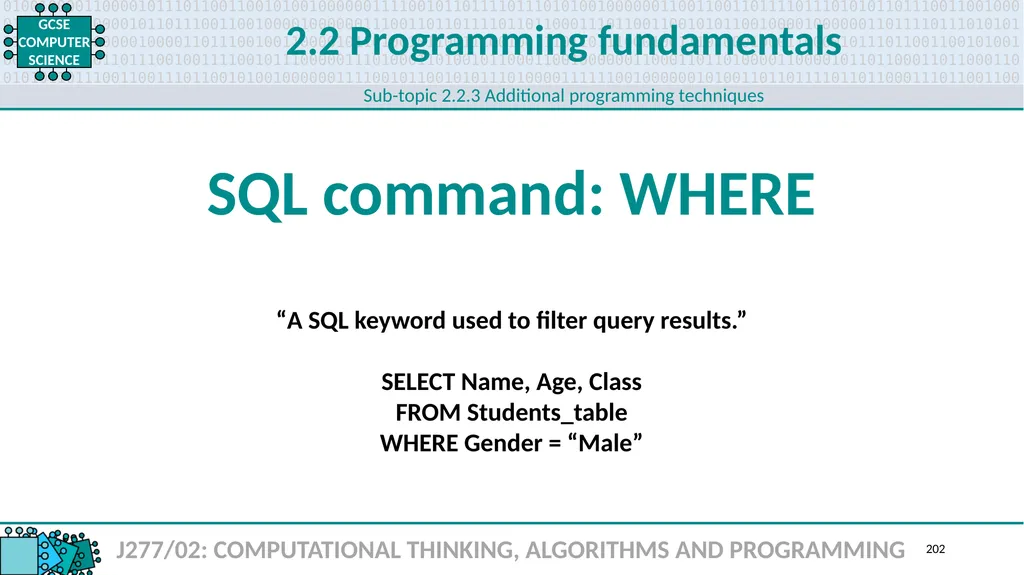 1.1 1 1.1 Systems architecture J277/01: COMPUTER - slide 202 of 242
