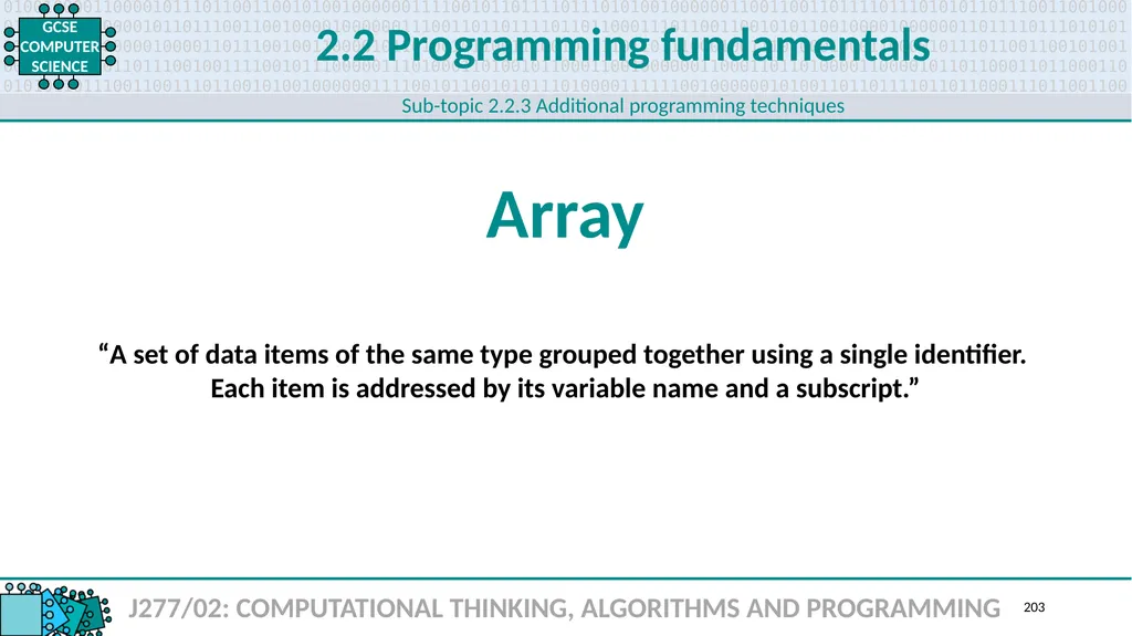 1.1 1 1.1 Systems architecture J277/01: COMPUTER - slide 203 of 242