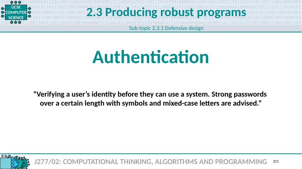 1.1 1 1.1 Systems architecture J277/01: COMPUTER - slide 211 of 242