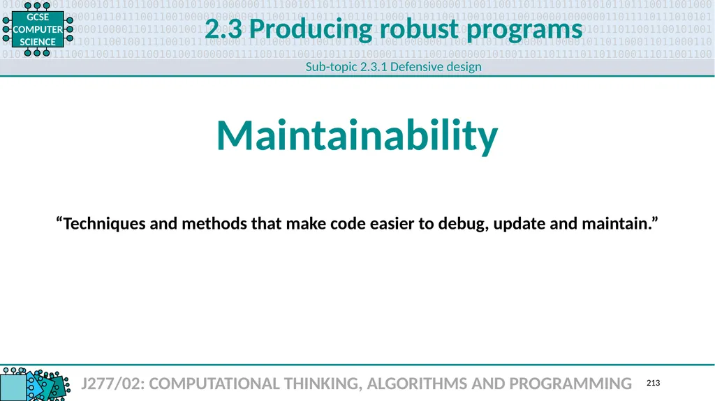 1.1 1 1.1 Systems architecture J277/01: COMPUTER - slide 213 of 242