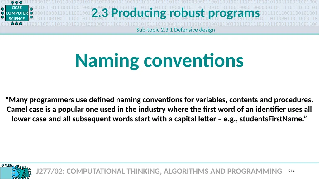1.1 1 1.1 Systems architecture J277/01: COMPUTER - slide 214 of 242