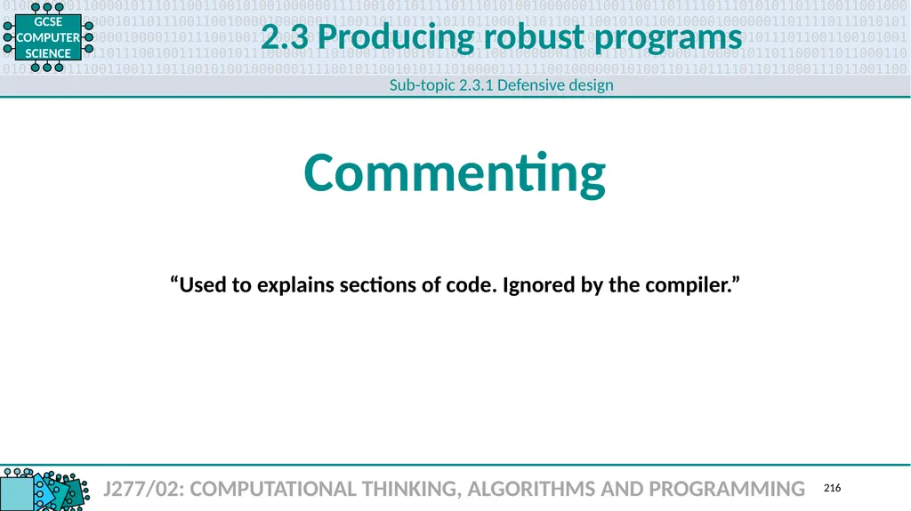 1.1 1 1.1 Systems architecture J277/01: COMPUTER - slide 216 of 242