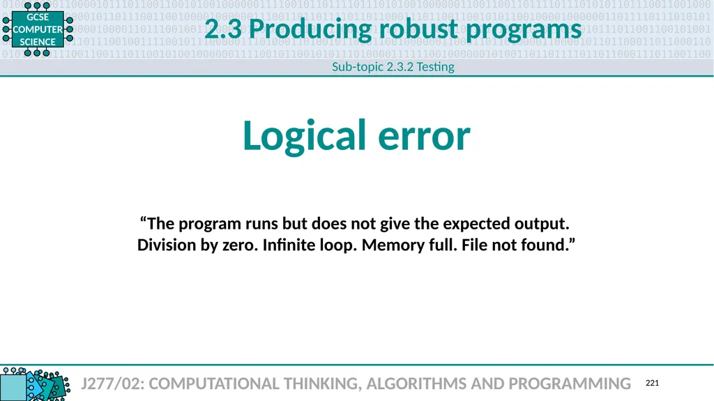 1.1 1 1.1 Systems architecture J277/01: COMPUTER - slide 221 of 242