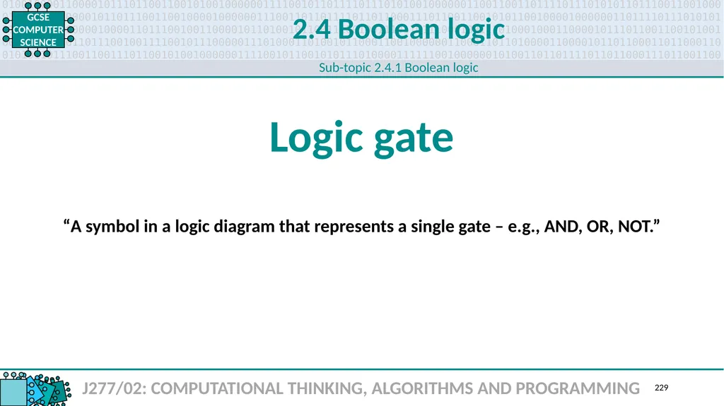 1.1 1 1.1 Systems architecture J277/01: COMPUTER - slide 229 of 242