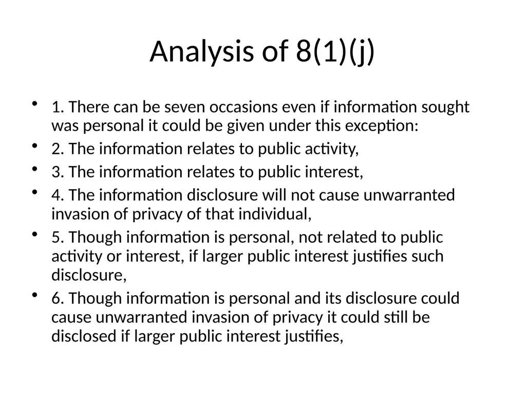 Data Protection based Amendments to RTI - slide 2 of 40