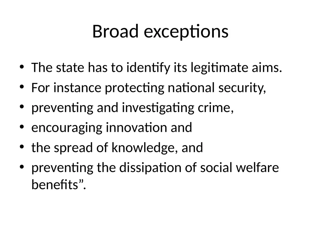 Data Protection based Amendments to RTI - slide 15 of 40
