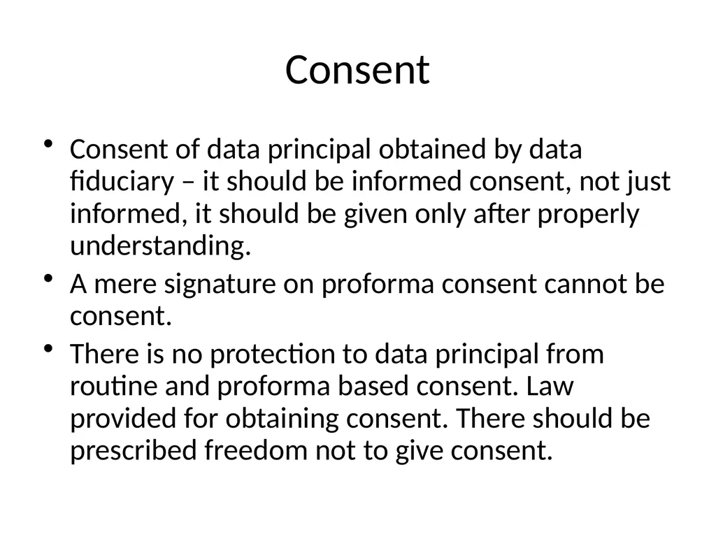 Data Protection based Amendments to RTI - slide 17 of 40