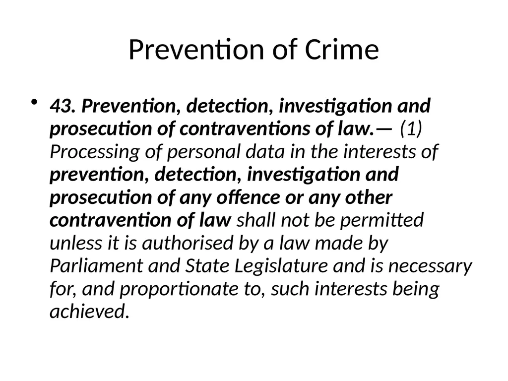 Data Protection based Amendments to RTI - slide 21 of 40