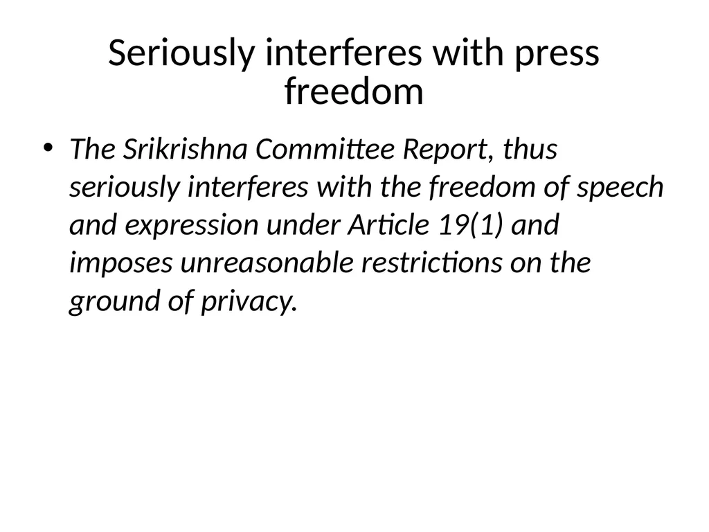 Data Protection based Amendments to RTI - slide 34 of 40