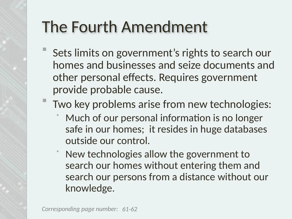 A Gift of Fire Fourth edition Sara Baase Chapter - slide 18 of 50