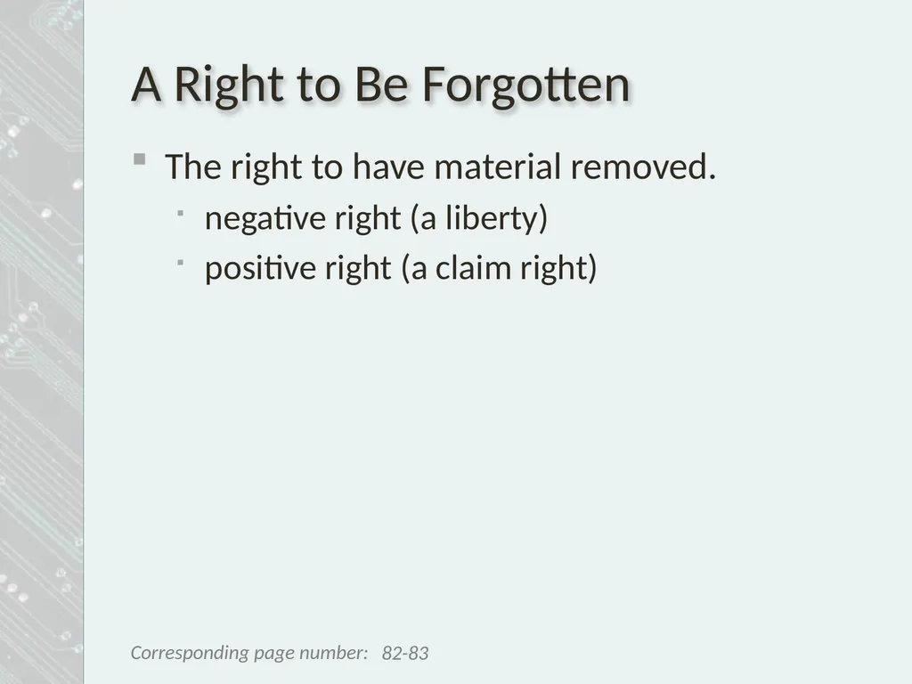A Gift of Fire Fourth edition Sara Baase Chapter - slide 34 of 50