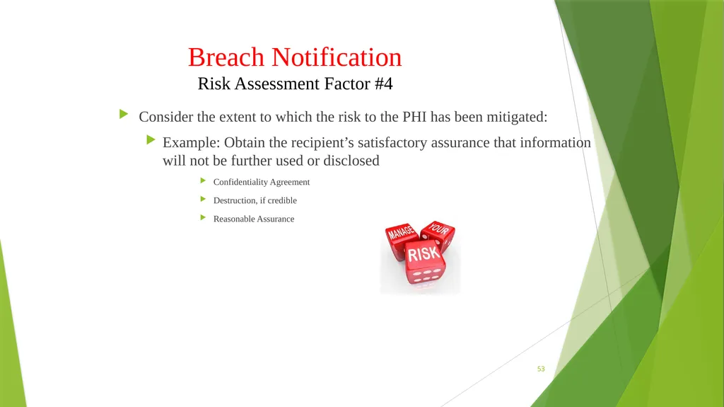 Welcome to the Privacy and Security Training - slide 53 of 139