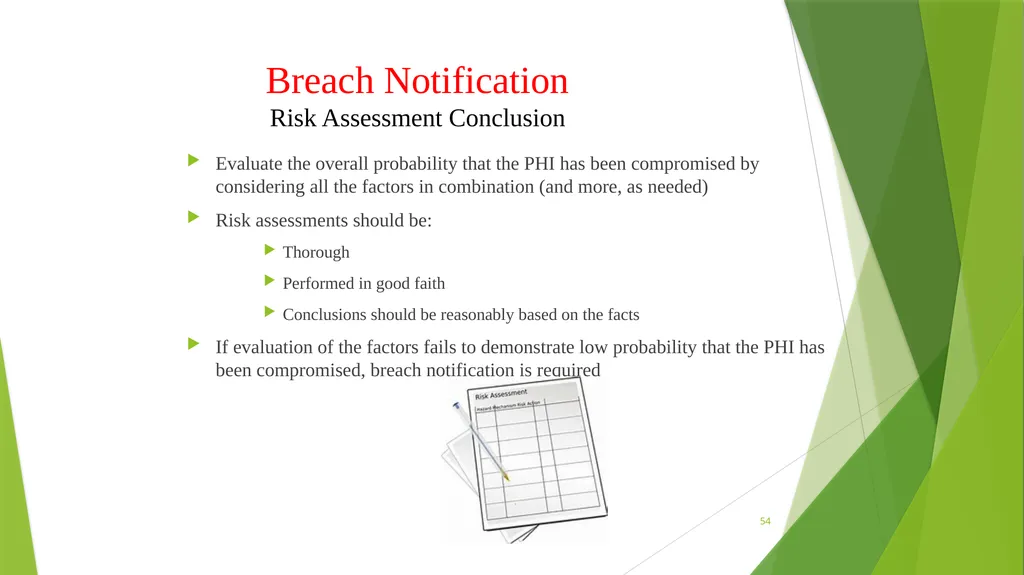 Welcome to the Privacy and Security Training - slide 54 of 139