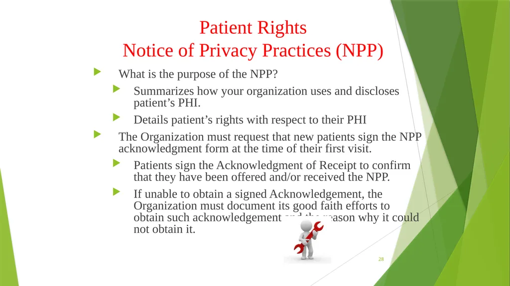 Welcome to the Privacy and Security Training - slide 28 of 139