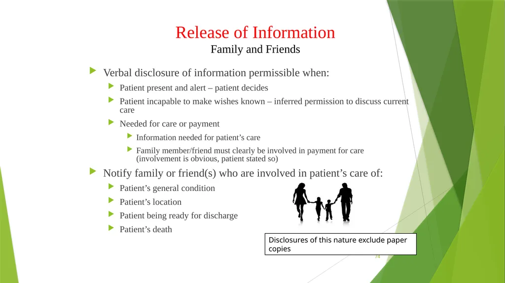Welcome to the Privacy and Security Training - slide 74 of 139
