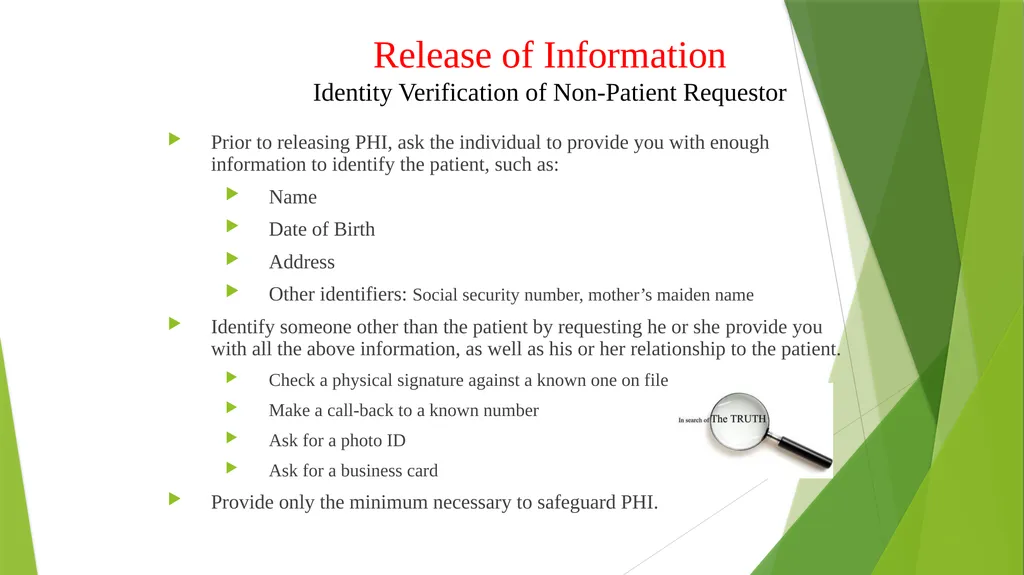 Welcome to the Privacy and Security Training - slide 68 of 139