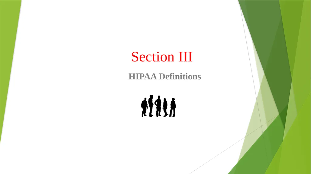 Welcome to the Privacy and Security Training - slide 14 of 139