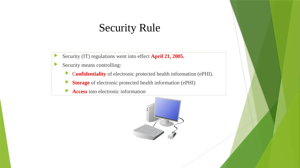 Welcome to the Privacy and Security Training - slide 7 of 139
