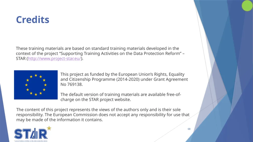 Topic 1 - Introduction to the European Union Data - slide 68 of 68