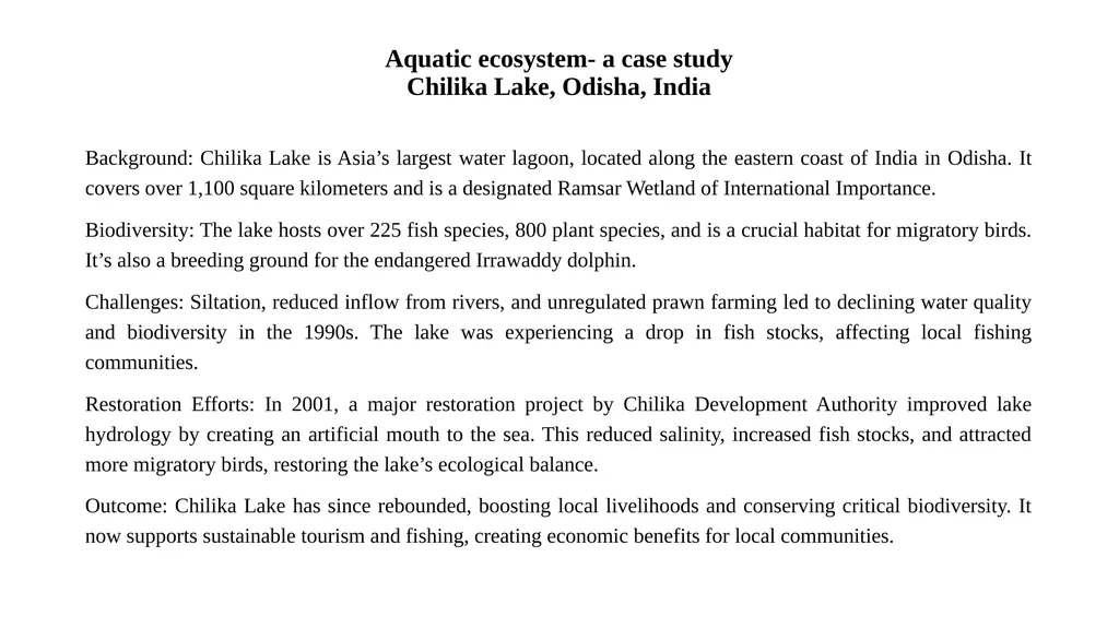 E-Content Environmental Studies Paper code: - slide 44 of 78