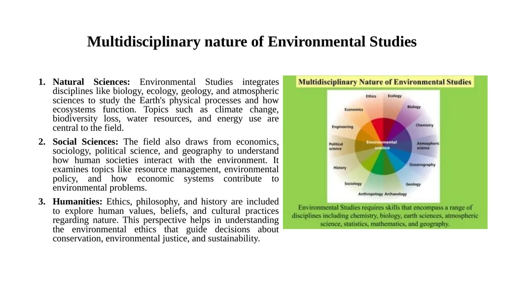 E-Content Environmental Studies Paper code: - slide 5 of 78