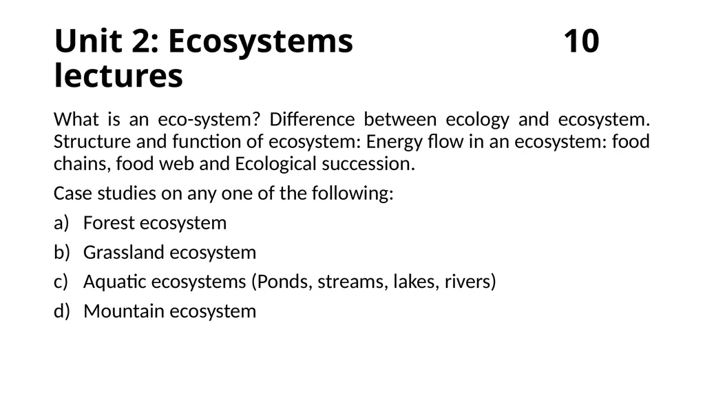 E-Content Environmental Studies Paper code: - slide 24 of 78