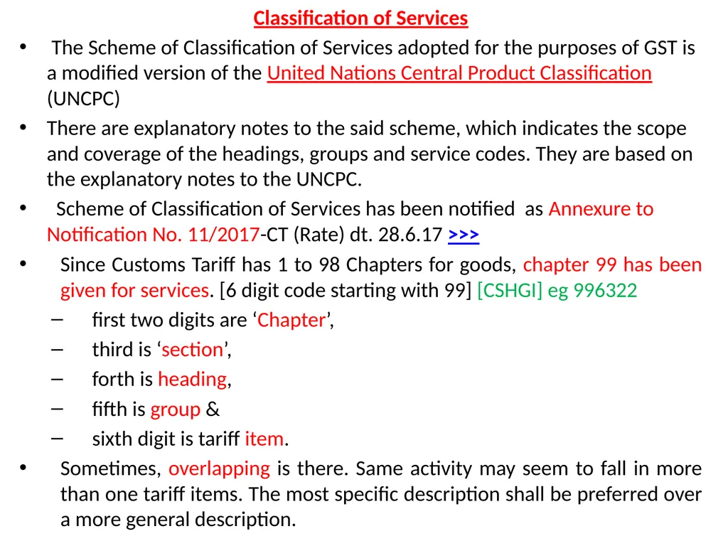 WELCOME to the Session on Overview of GST, Supply, - slide 97 of 124
