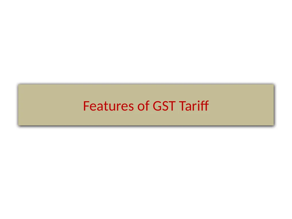 WELCOME to the Session on Overview of GST, Supply, - slide 89 of 124
