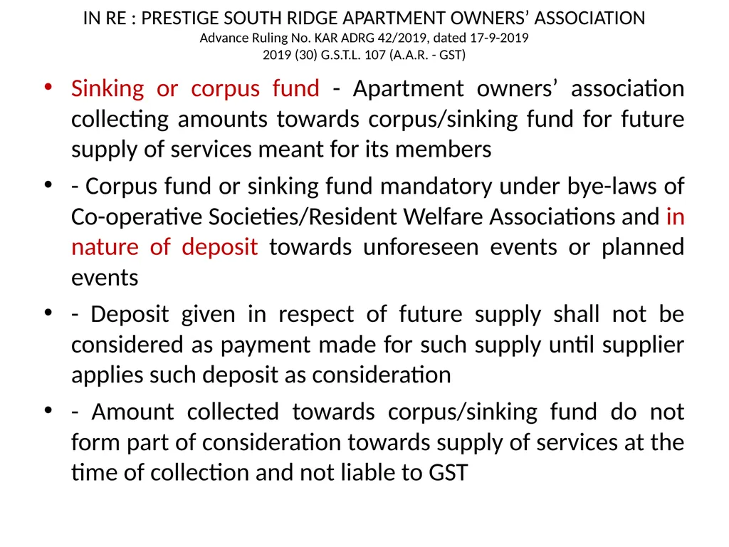 WELCOME to the Session on Overview of GST, Supply, - slide 12 of 124