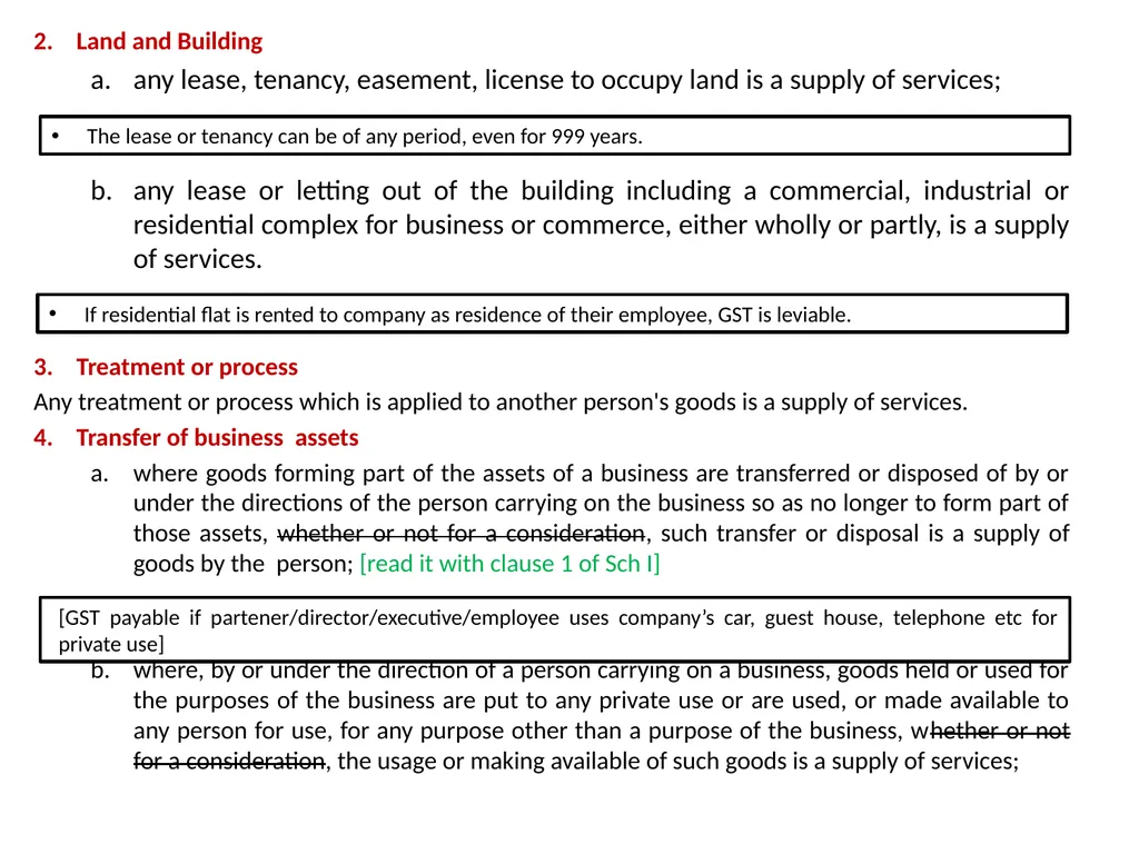 WELCOME to the Session on Overview of GST, Supply, - slide 55 of 124