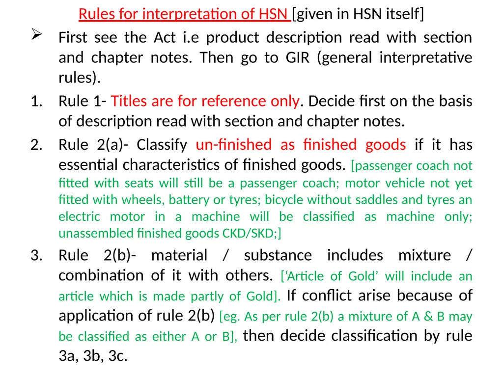 WELCOME to the Session on Overview of GST, Supply, - slide 106 of 124