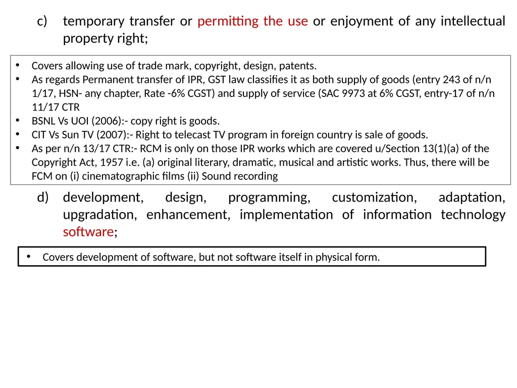 WELCOME to the Session on Overview of GST, Supply, - slide 58 of 124