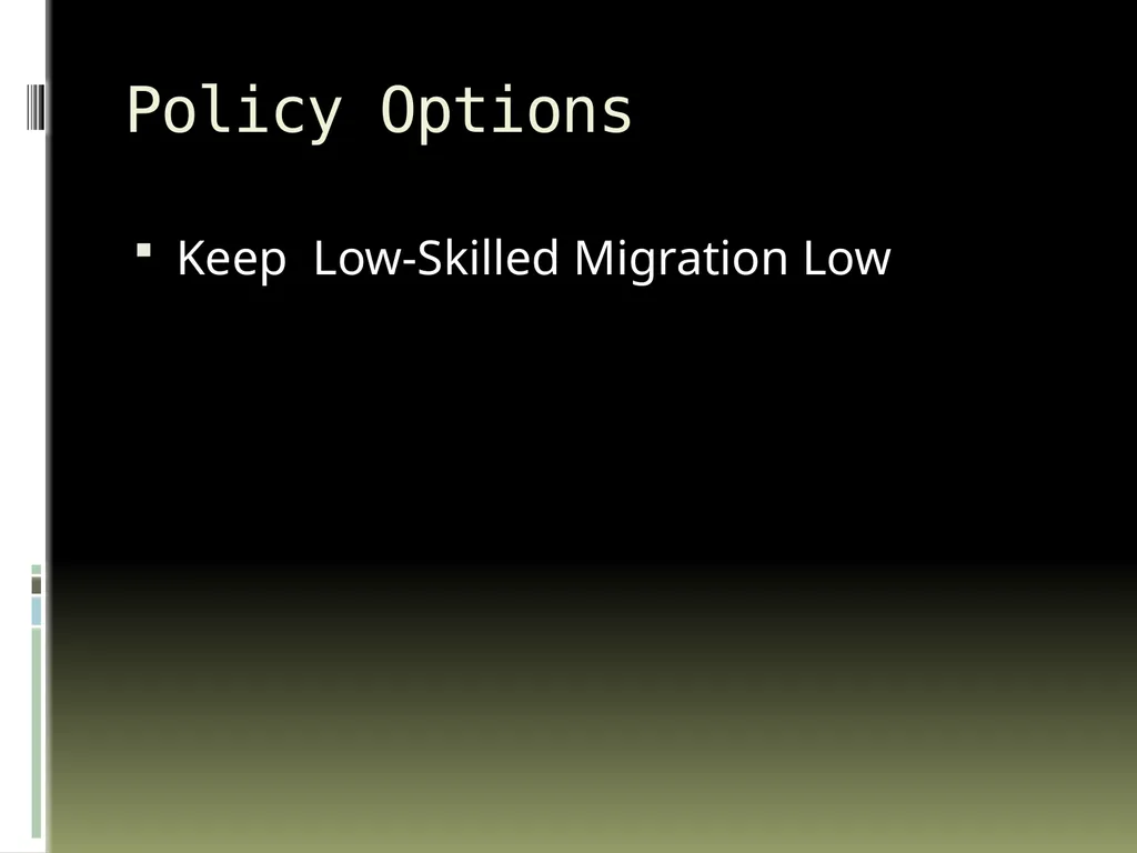Migrations’ Middlemen Regulating Recruitment - slide 13 of 18