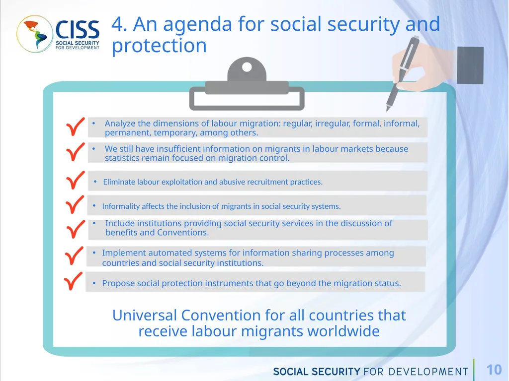 Workshop on Labour Migration: Contributions from - slide 10 of 13