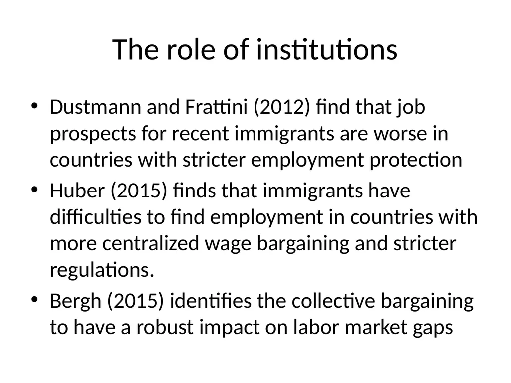 What explains Immigrant-Native gaps in European - slide 3 of 23