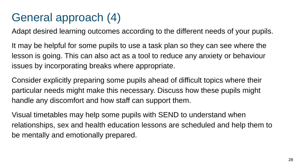 Part of: Relationships education (primary) - slide 28 of 82
