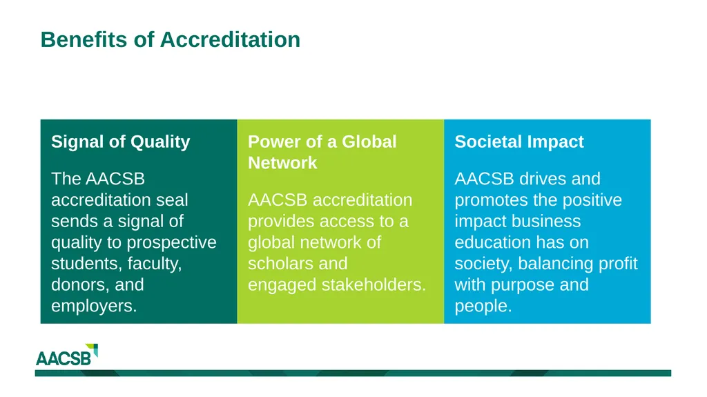Why Accreditation Matters School Name - logo - slide 8 of 12