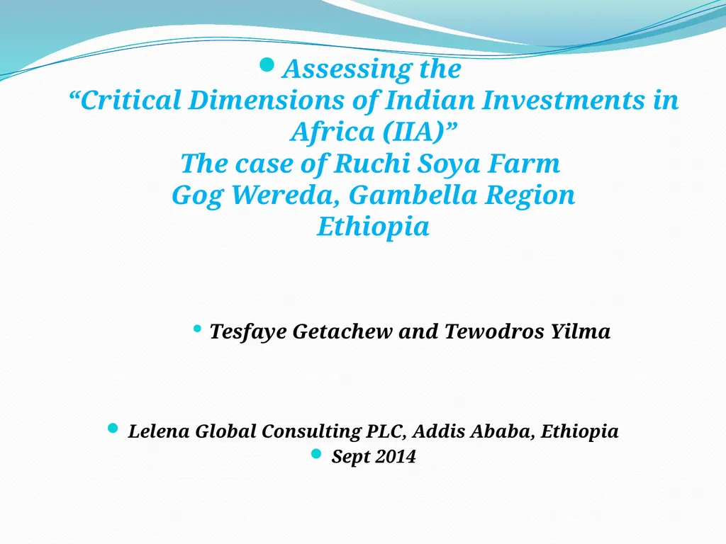Assessing the “Critical Dimensions of Indian