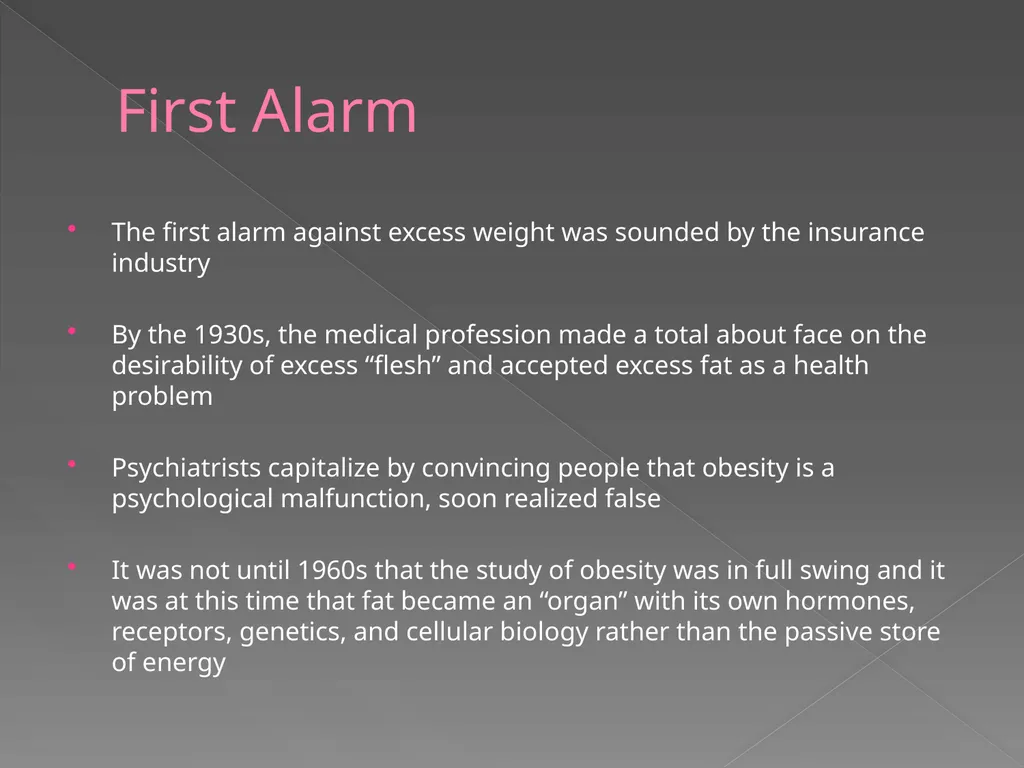 Anti-Obesity Drugs Aaron Cheatham Fat is just what - slide 6 of 32