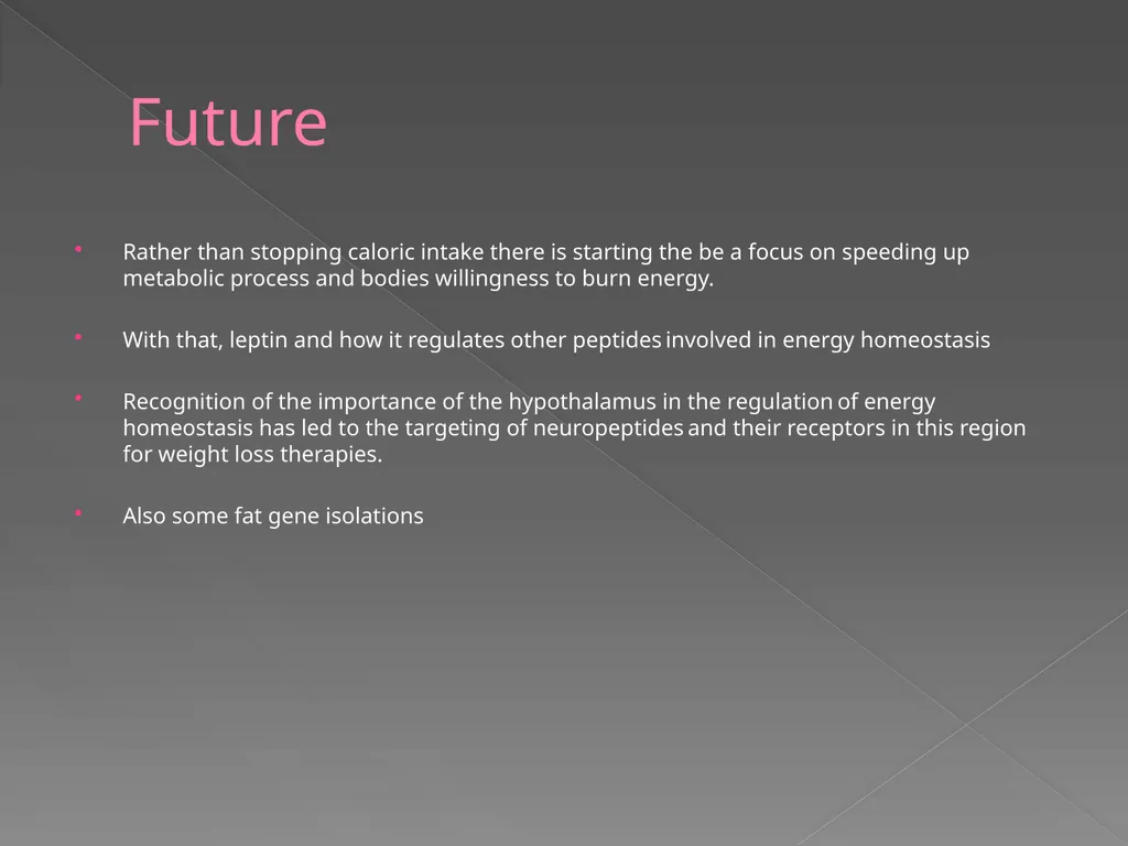 Anti-Obesity Drugs Aaron Cheatham Fat is just what - slide 30 of 32