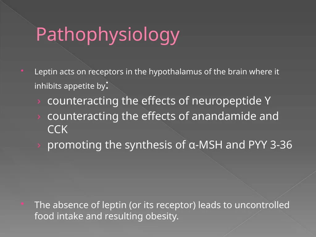 Anti-Obesity Drugs Aaron Cheatham Fat is just what - slide 18 of 32