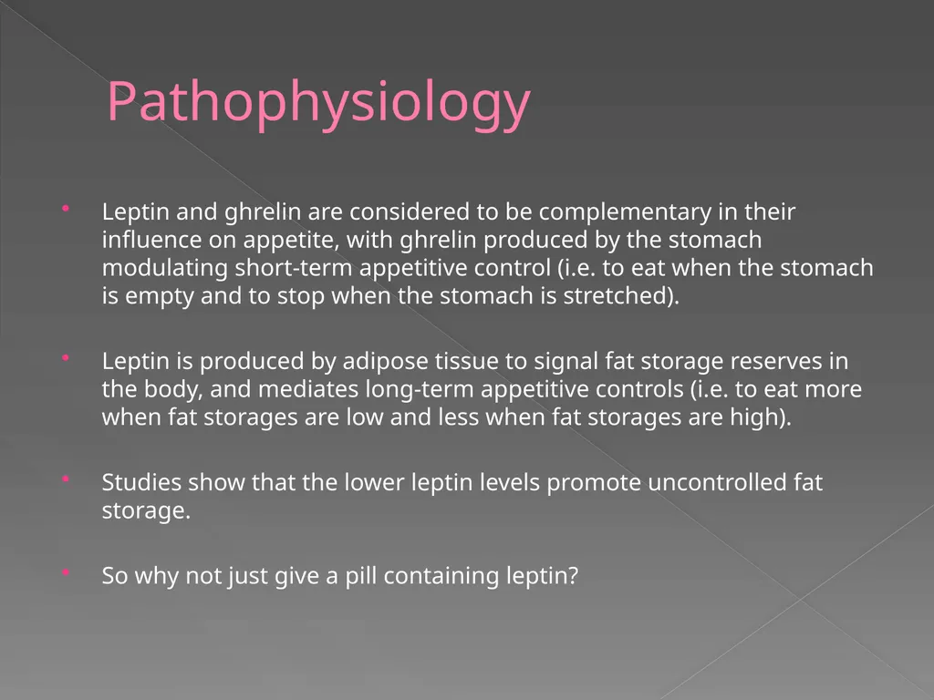 Anti-Obesity Drugs Aaron Cheatham Fat is just what - slide 21 of 32